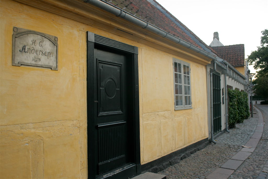 Hans Christian Andersen House in Odense, Hans Christian Andersen Museum, Hans Christian Andersen House and Museum, HC Andersen Hus, Odense, Denmark, writer’s homes, children’s literature, fairy tales